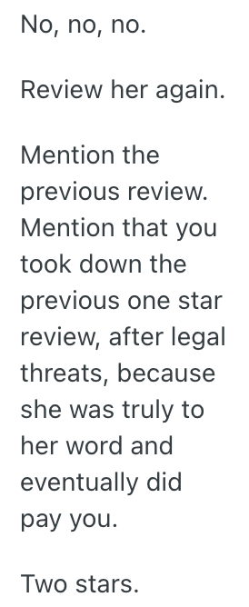 Screenshot 2025 05 17 at 1.24.49 PM Lawyer Refused To Pay Them For Their Gardening Work, So They Left A Bad Review Online About Her And Her Company